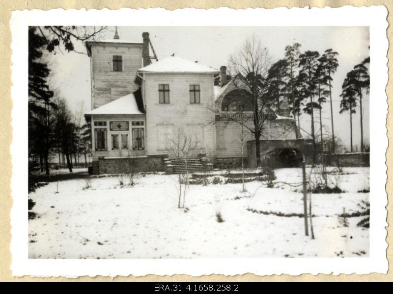 Building in Pärnu, where the EELK Interior Committee Society intended to establish a Sanatorium for Mental Diseases