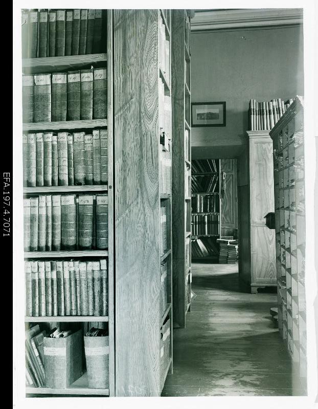 Interior view of the Tartu City Archives.