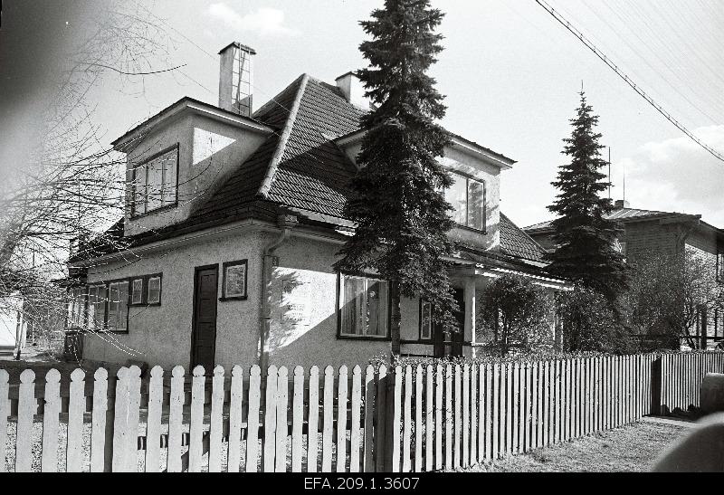 Writer Oskar Lutsu House Museum in Tartu.