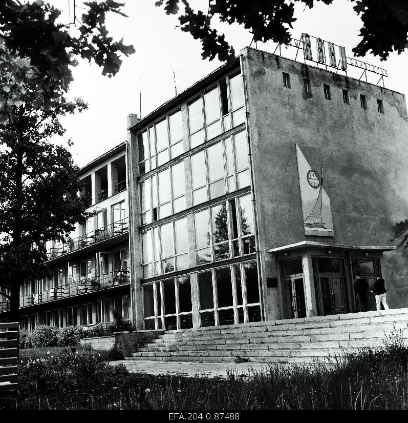 View of the Sanatorium "Rahu" in Pärnu.