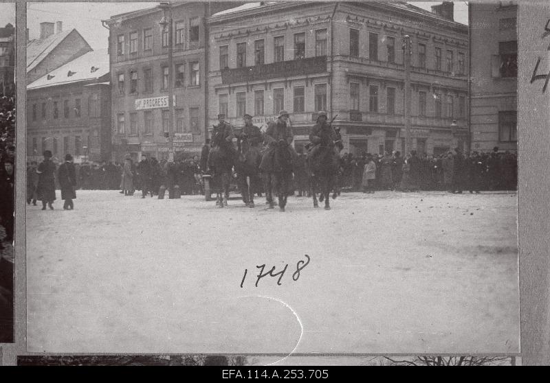 Arrival of German troops to Tartu.