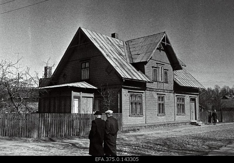 House in Pärnu Roosi Street 2, where was held in 1917. Founding meeting of the Global Labour Youth Association.