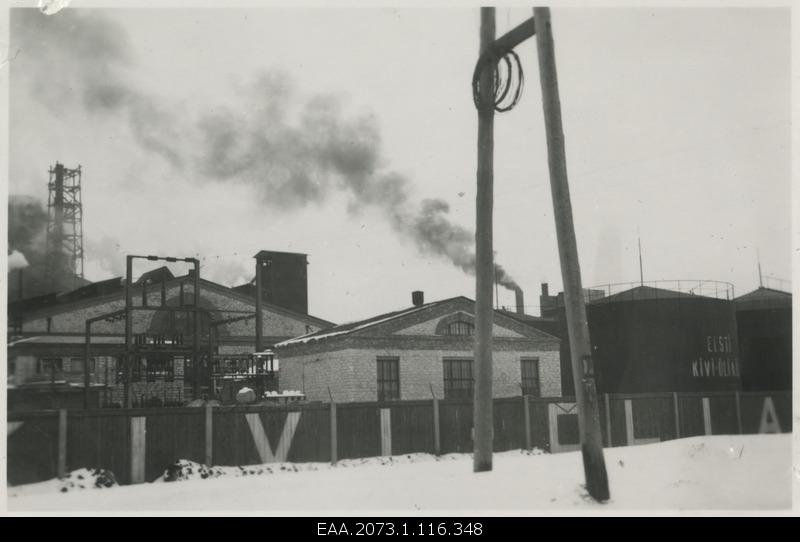 Estonian Stone Oil AÜ factory buildings in Stone Oil