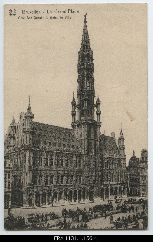 Postcard with Brussels Resort