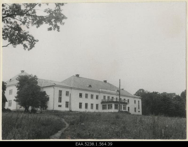 Rear side of the main building of Valkla Manor