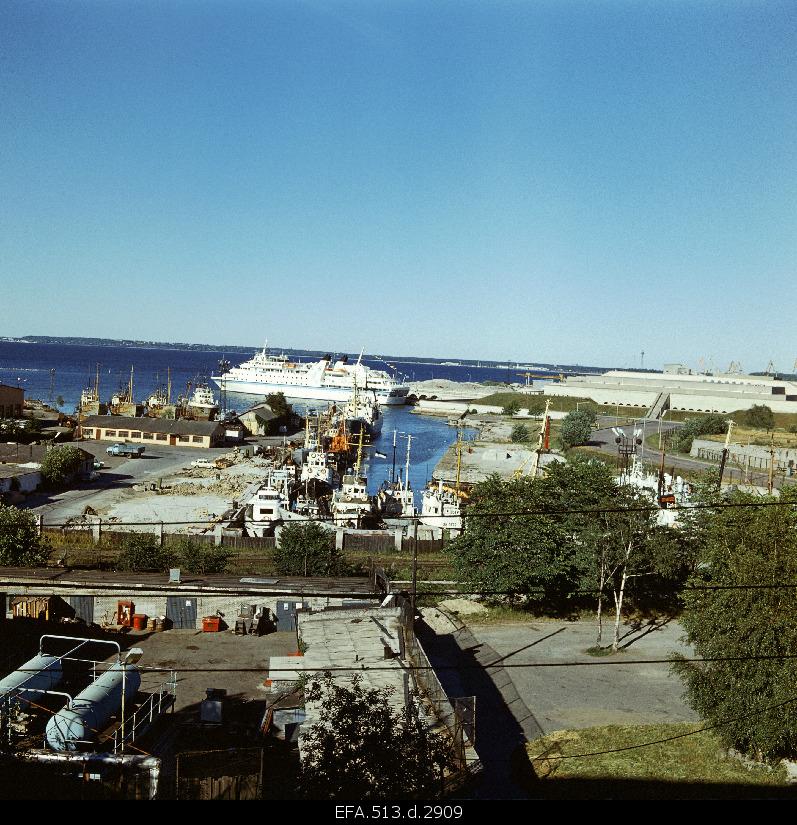 The port of Tallinn.