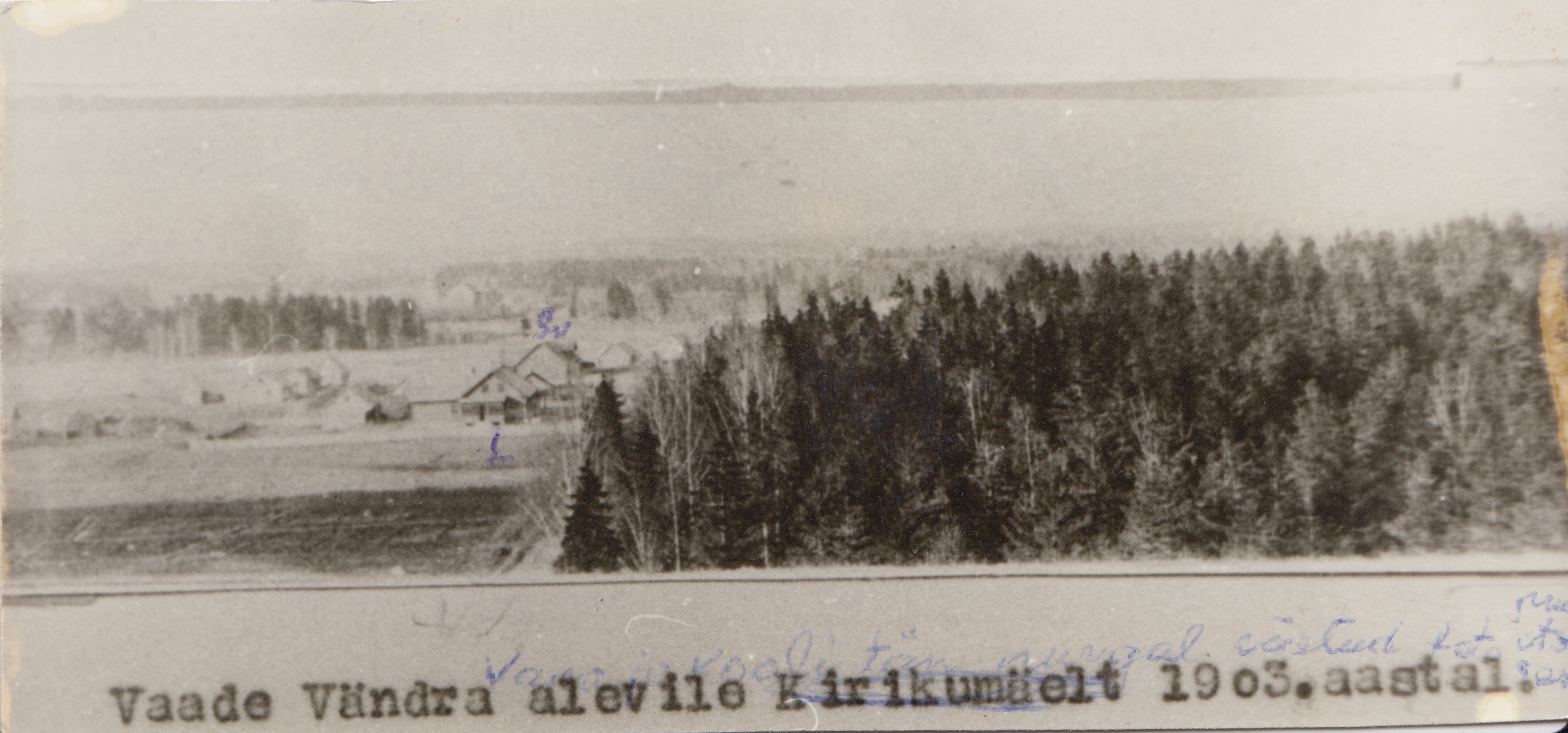 1903 views of Vändra alevi