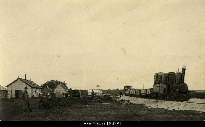Turbaveo railway in the Lavassaare Turba Industry Centre. Jõõpre municipality, (for the press office "News").