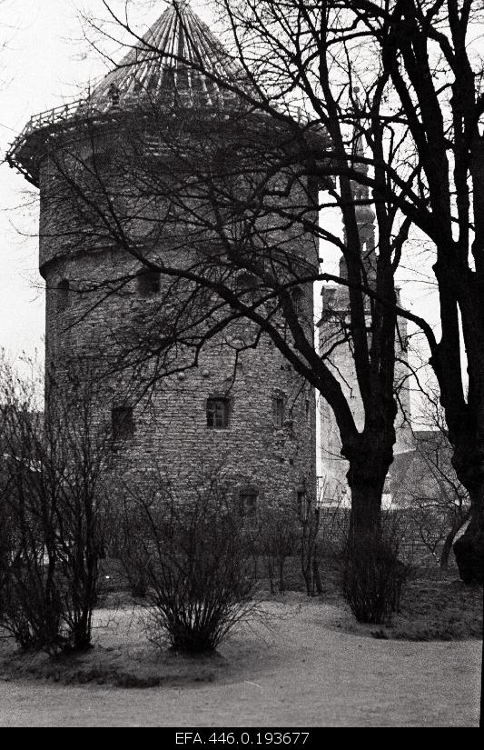 Artillery tower Kiek in de Kök roof repair.