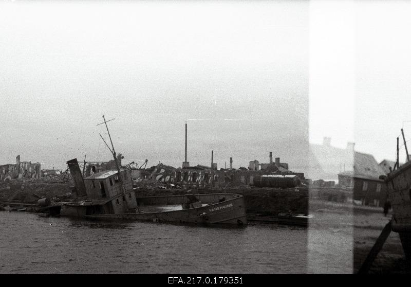Vanemuine, a ship used by thorough Germans.