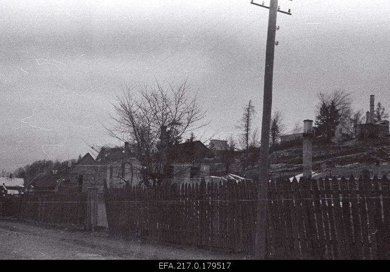 Ruins on Meltsiveski Street.