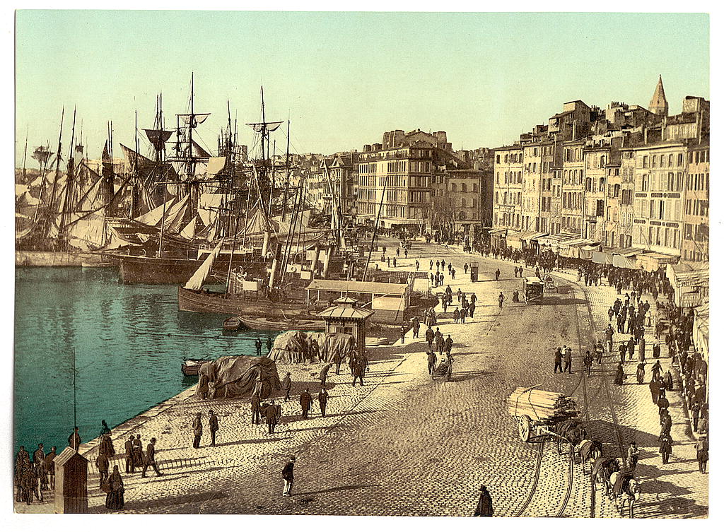 [old Harbor (Vieux-Port), Marseille, France] (Loc)