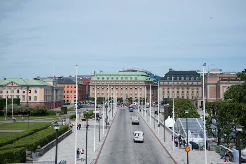 Stockholms innerstad - Norrbro, Stockholm City. Återfotografering av photo no DB0089. - documentation