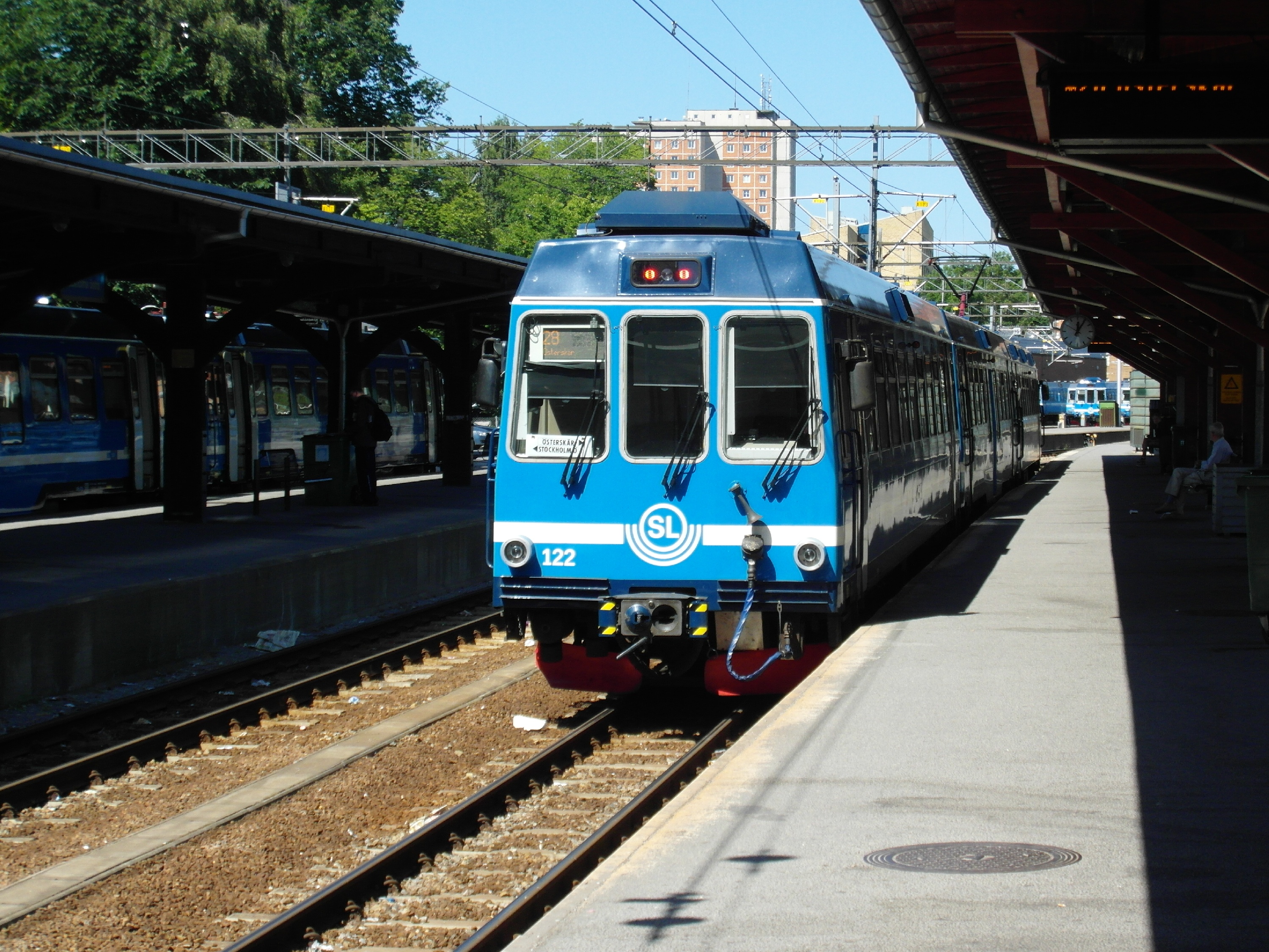 Stockholm - Roslagsbanan - Stockholm östra station (11125029394) - Stockholm - Roslagsbanan - Stockholm östra station