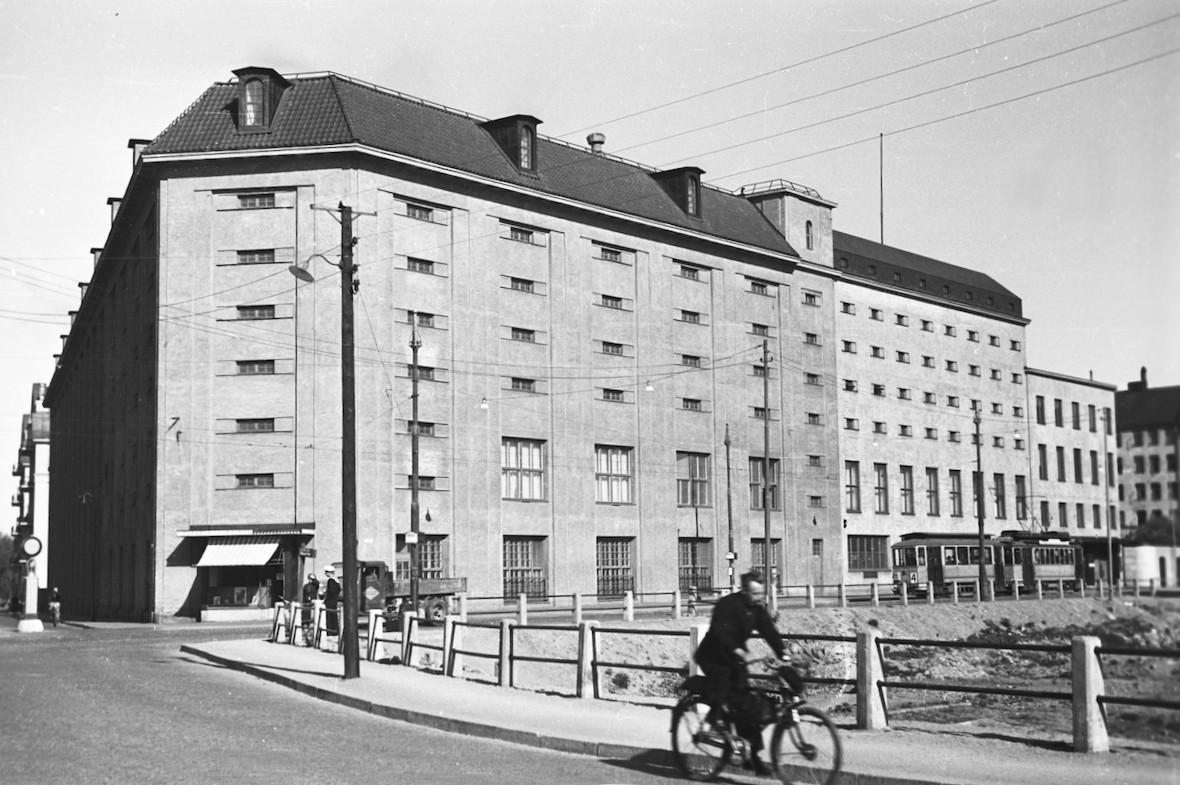 Tobax Monopolets 1941 - Tobax Monopolets fabriksanläggning (magasinsbyggnaden)