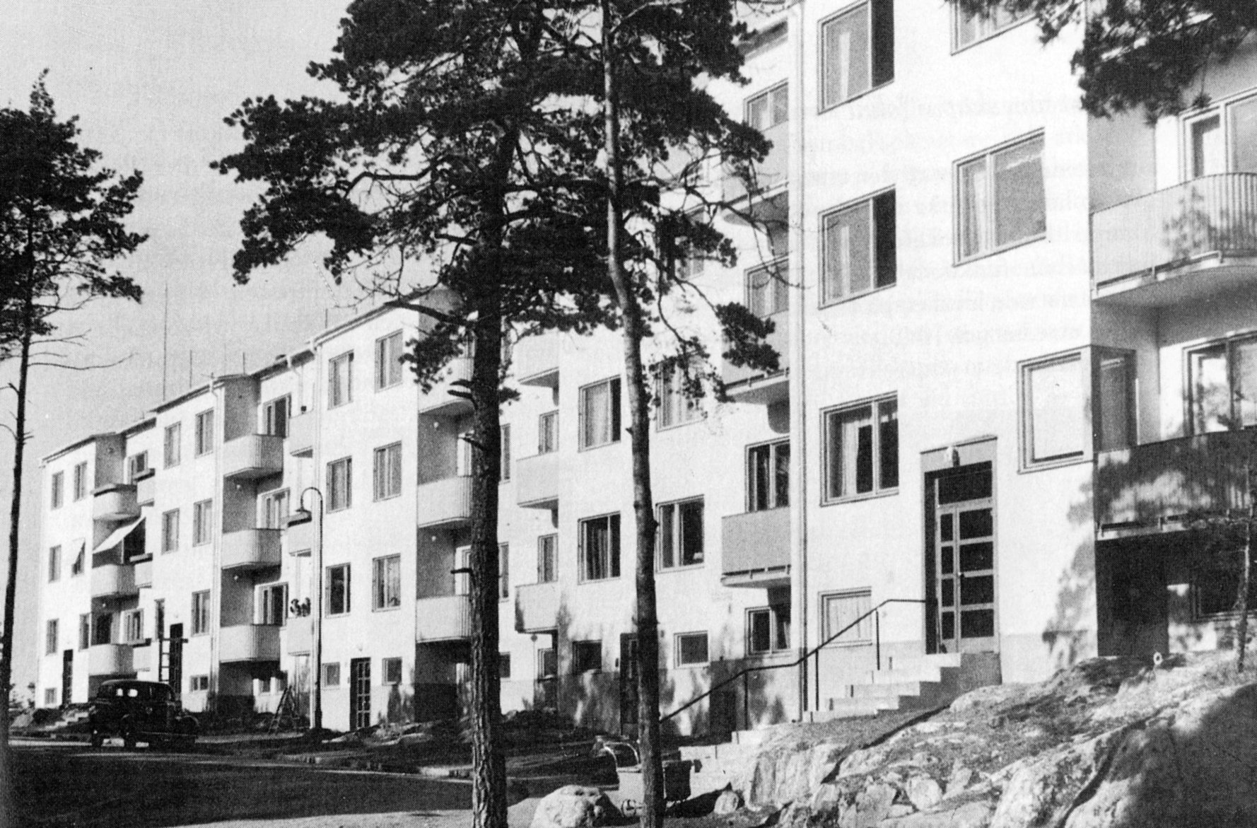 Tallsurface 1940 - Quv. Tall surface, Hammarbyhöjden, Stockholm 1940