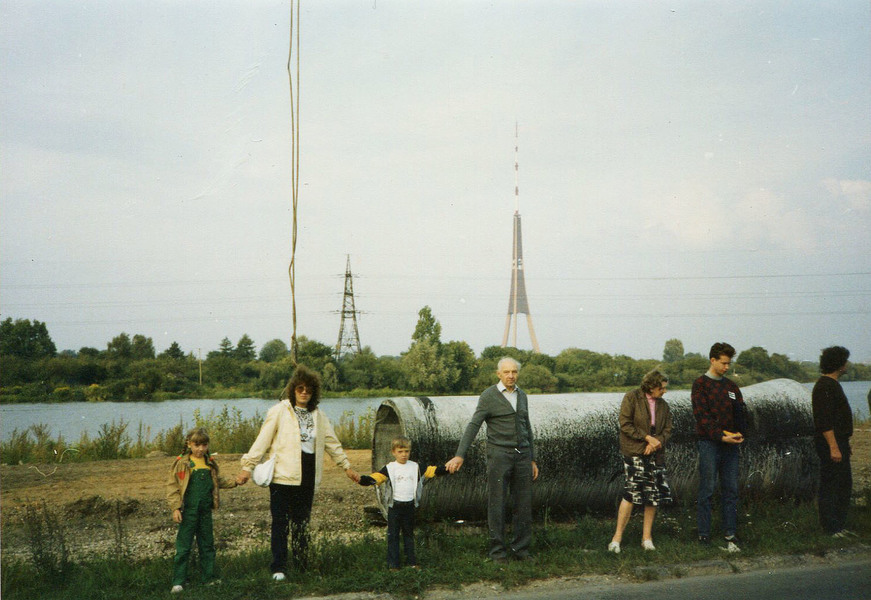 Photo of the Baltic Way in Riga