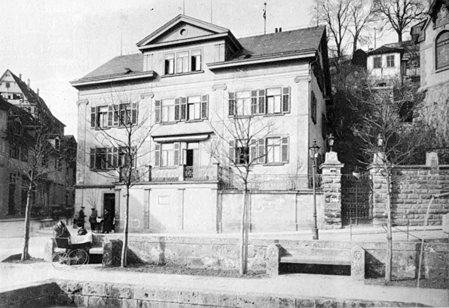 Sinner-Tübingen-Neckartr - Uhlands apartment building - around 1905 - long