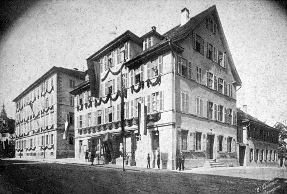 Sinner-Tübingen-Lustnauer Tor um 1890 - long