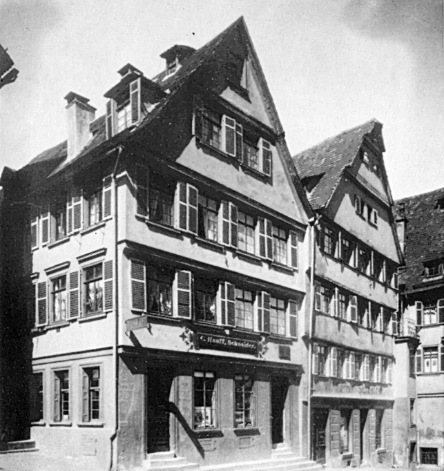 Sinner-Tübingen-Münzgasse by 1885 - long