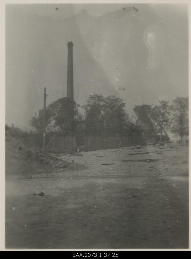 War breaks in Pärnu 23.09.1944, power plant broken by German forces