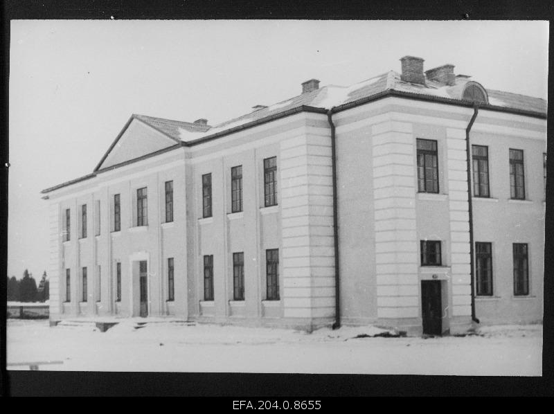 Otepää's new school building.