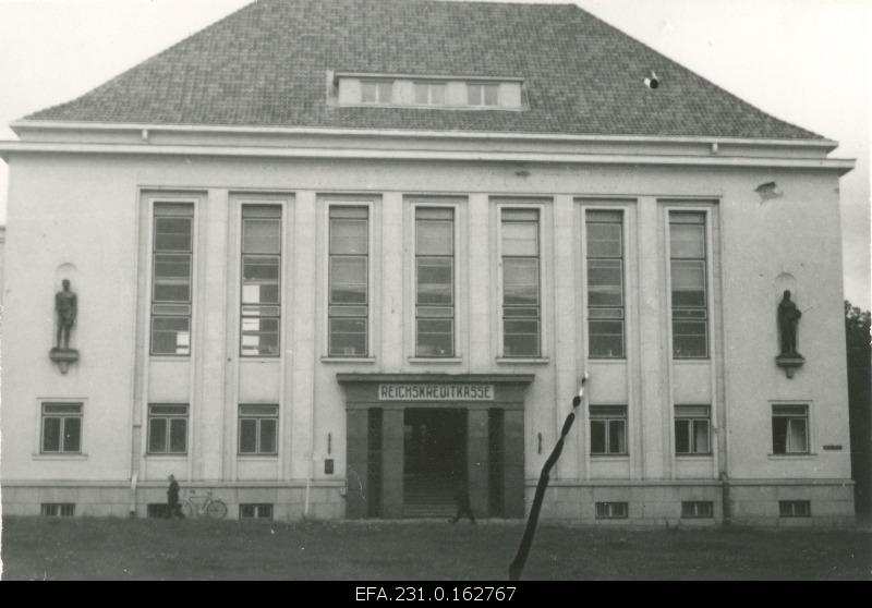 German occupation in Estonia. German Credit Insurance Fund (former building of Eesti Pank)