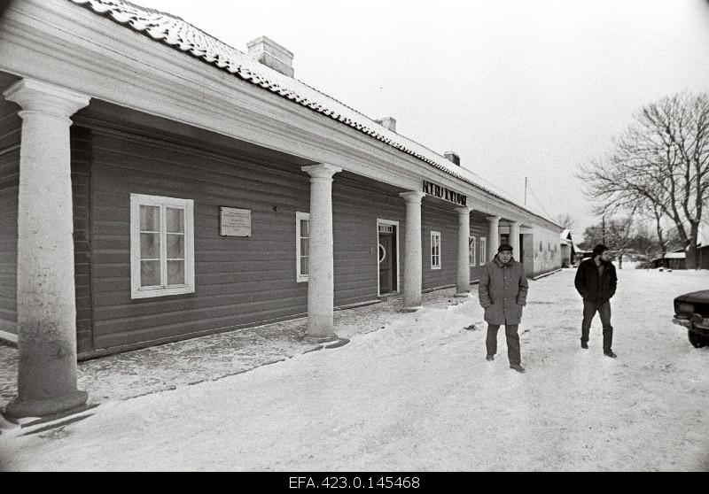 View to the post station Dog.