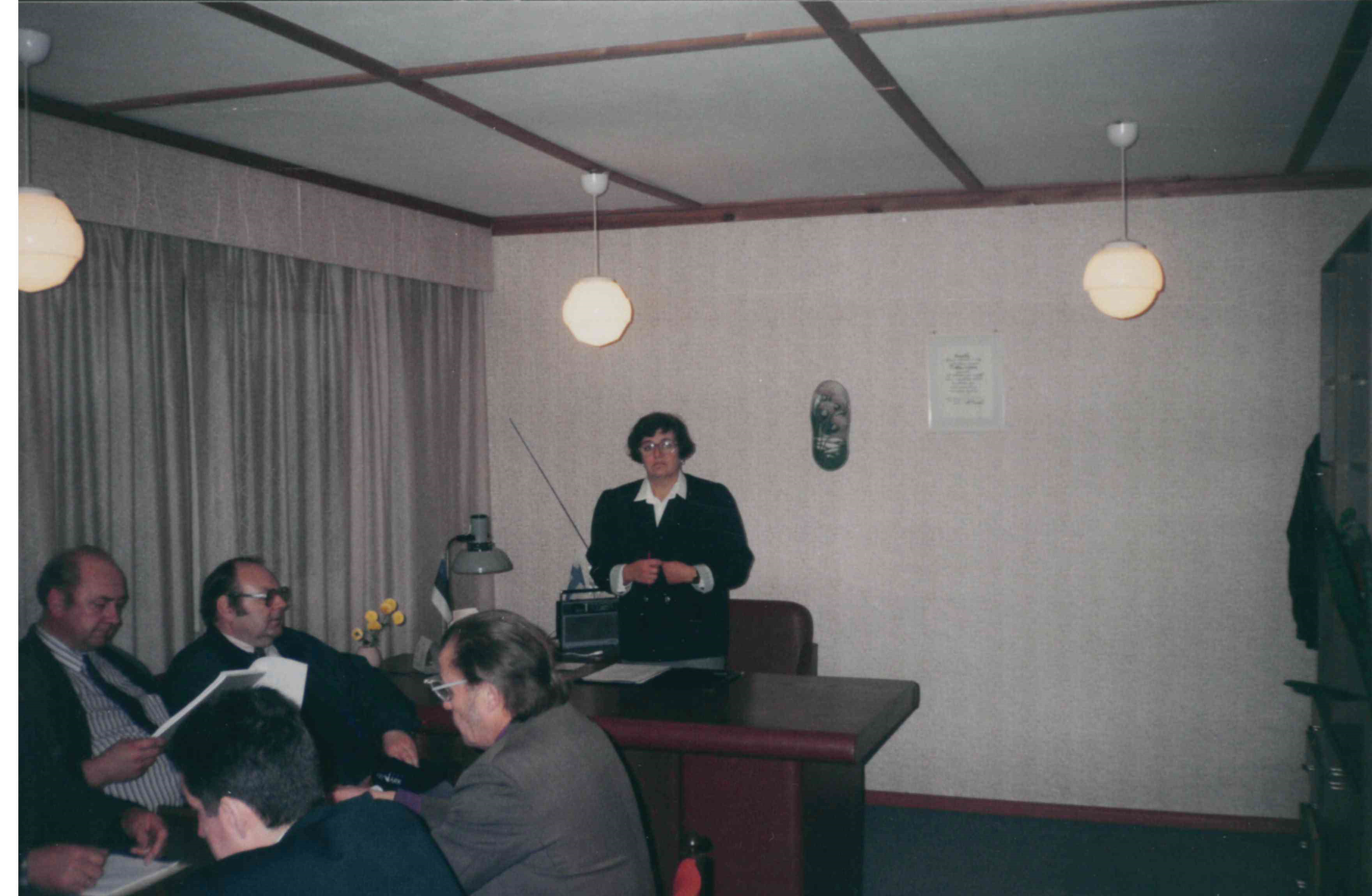 1st meeting of the Council elected in October 1996