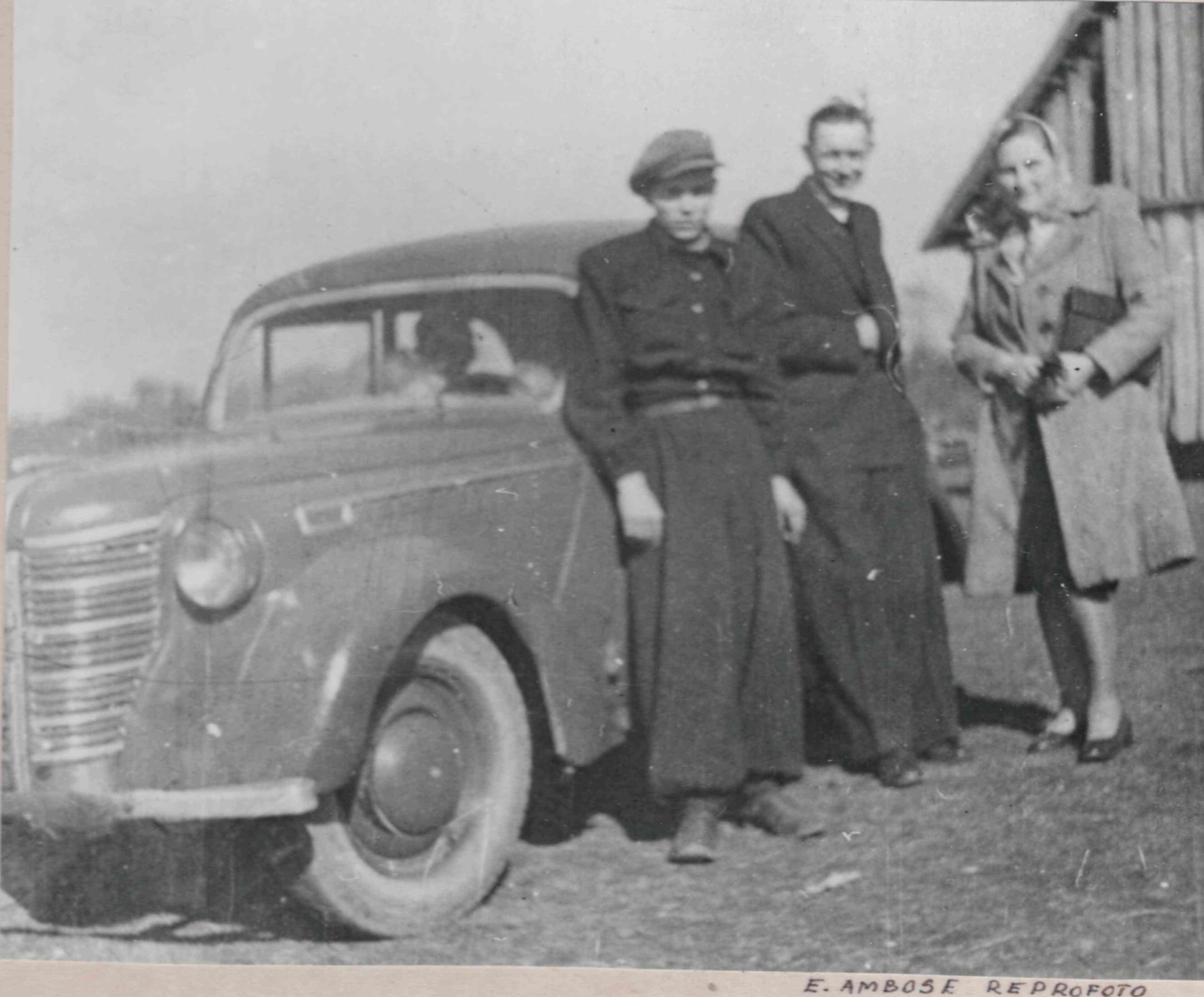 First light car "Opel-Kadet" First Director of MTJ Asta Liivmaa