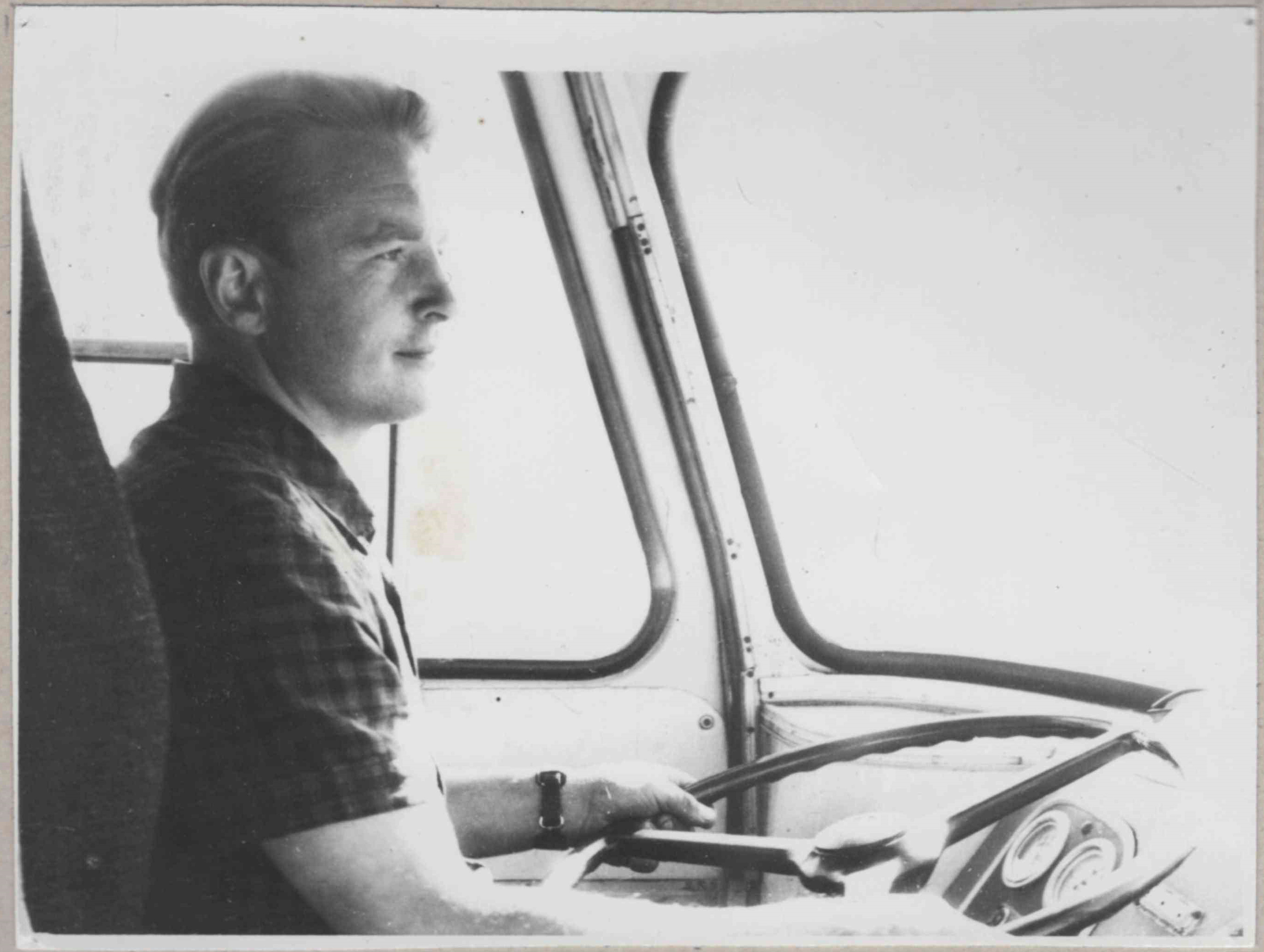First bus driver Heino Tamm