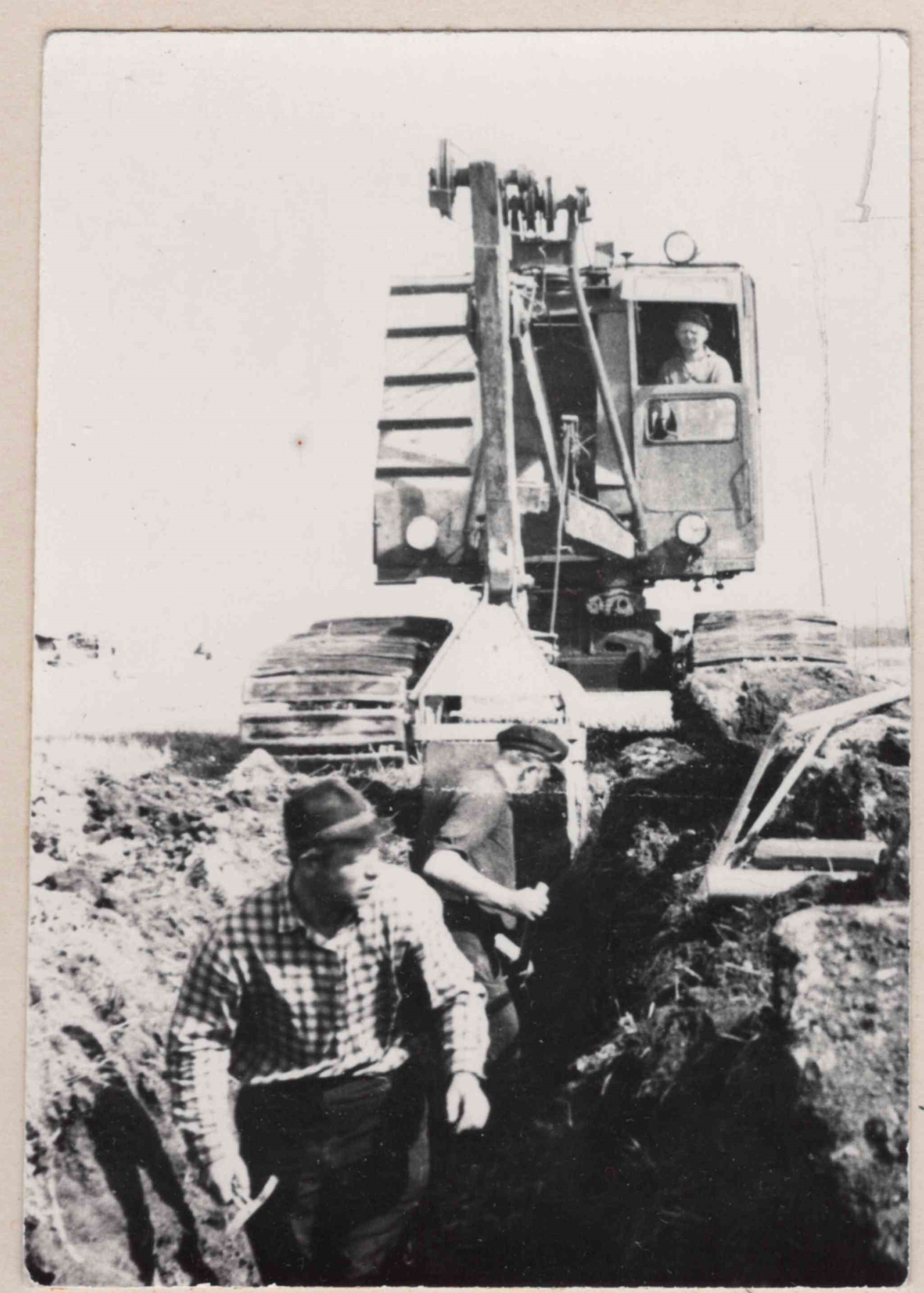 The excavator cab is Rudolf Maasel