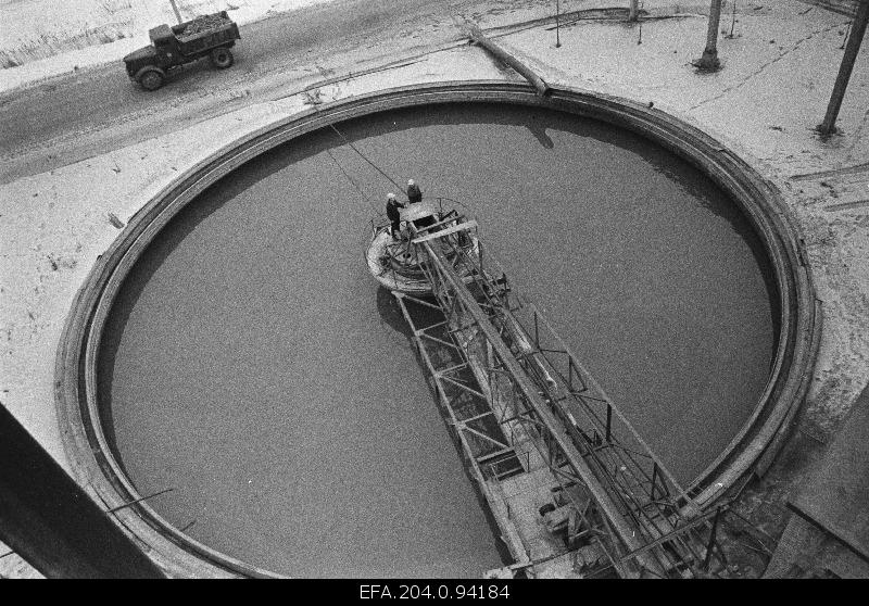 The radial enrichment device of the Treasury “Eesti Põlevkivi” enrichment factory of Viru Mine (former mine No. 7).