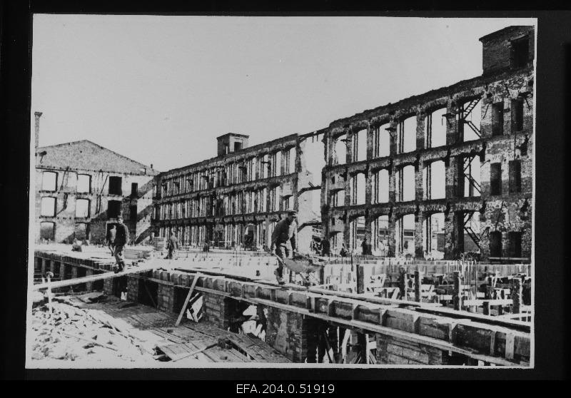 Crushed Baltic Cotton Factory.