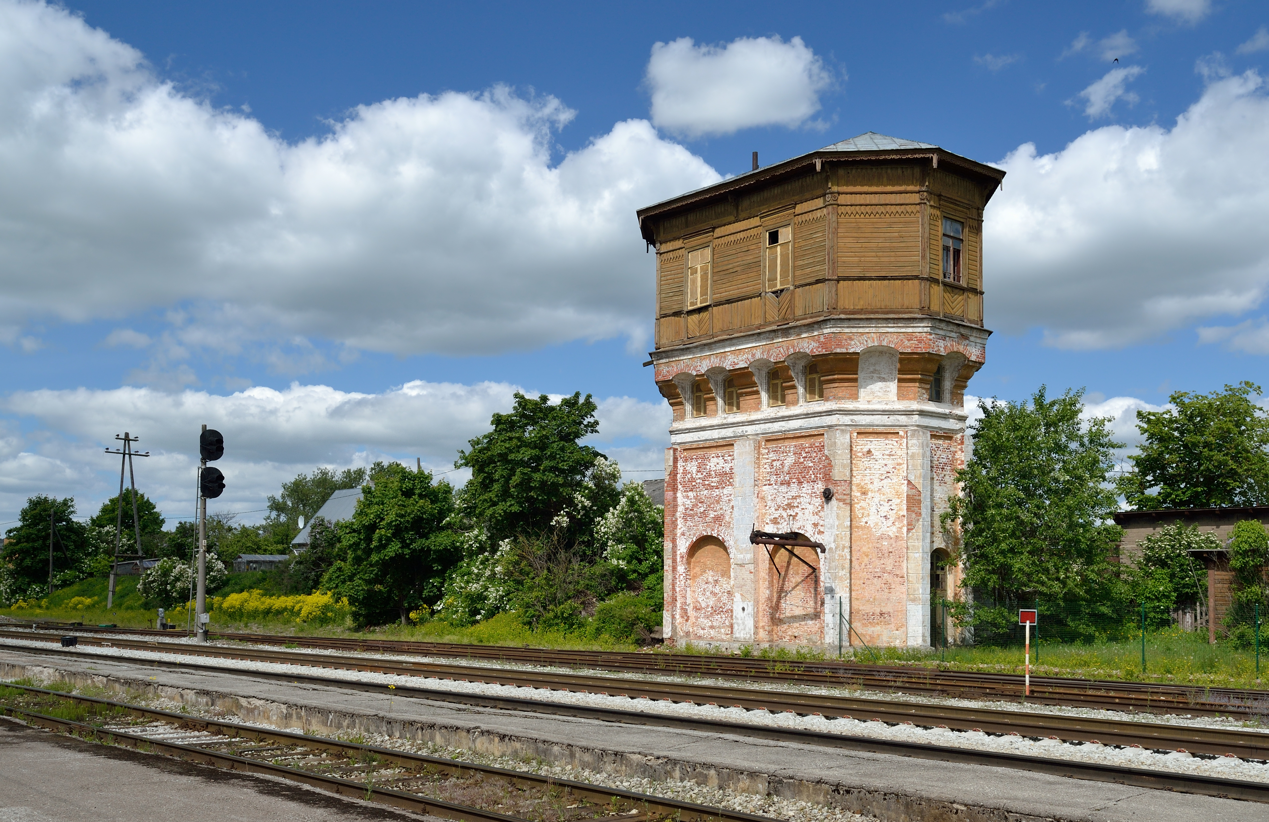 Water Tower at Rakvere Station