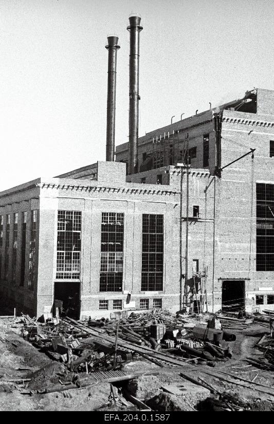 View Kohtla-Järve oil factory.