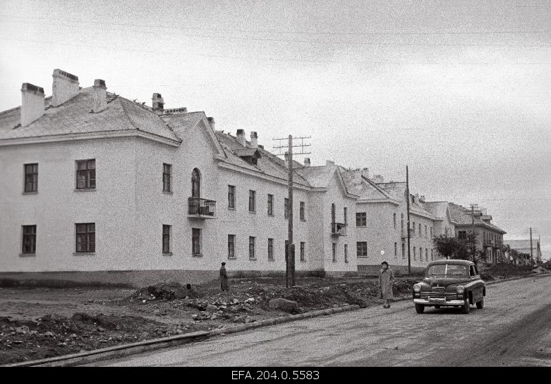 Lenin Street in Jõhvi.