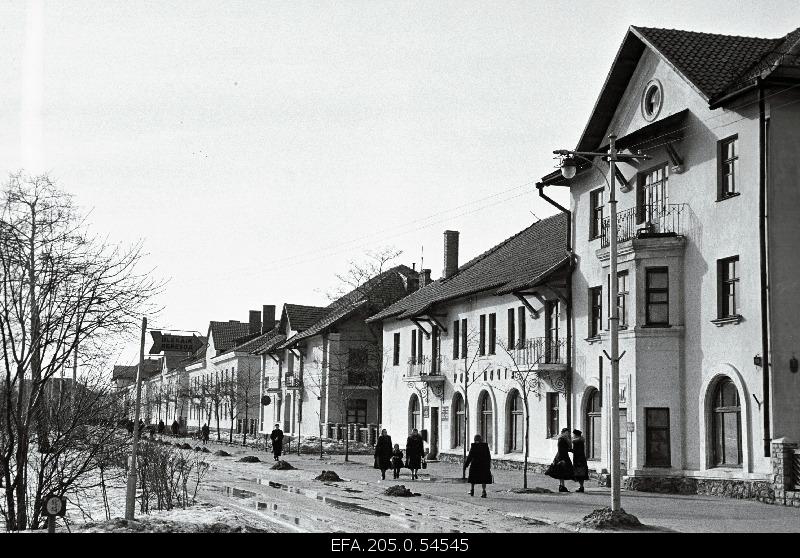 Miners' apartments in Kohtla-Järvel Võidu Street.