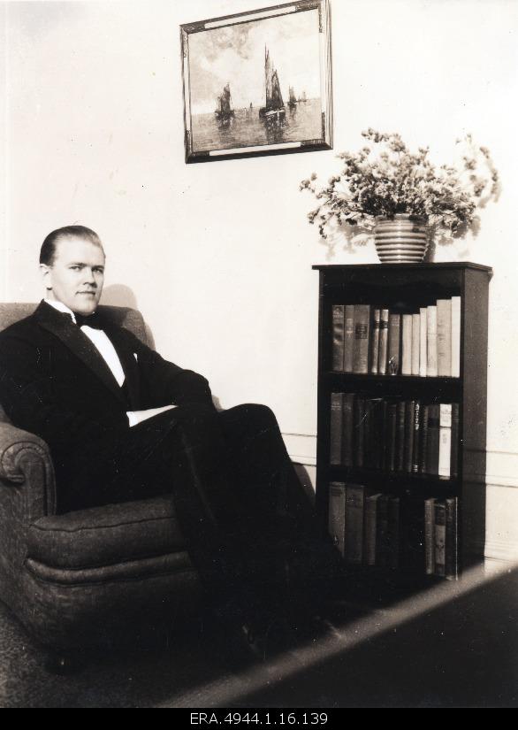 Ernst Jaakson at his home in New York.