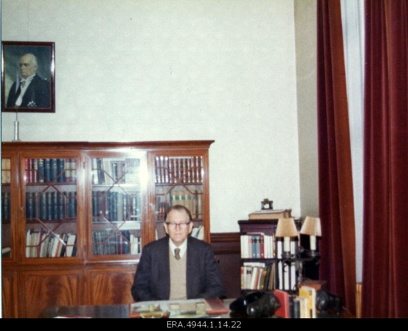 A portrait from Ernst Jaakson at his home in Bronxville.