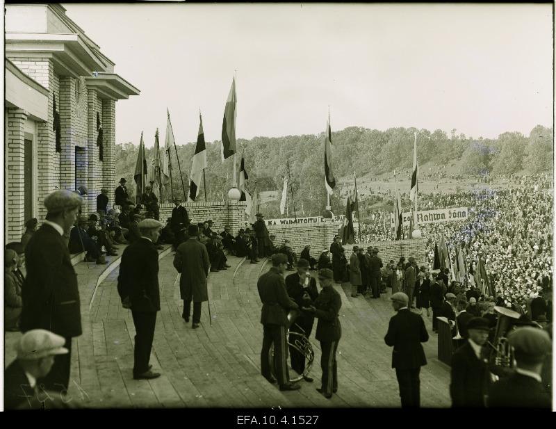 View of the song field during the 9th general song festival.