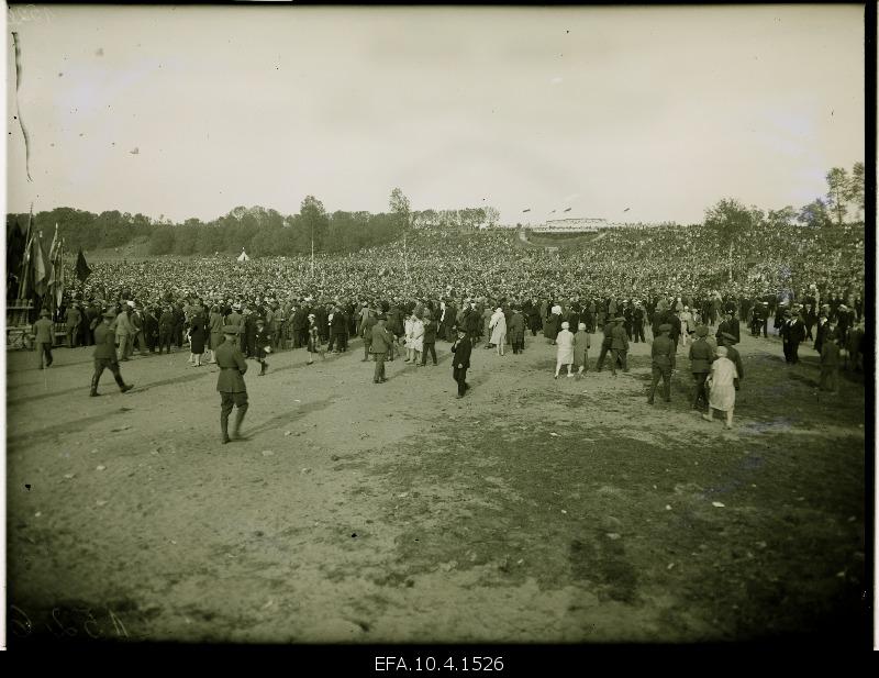 View of the song field during the 9th general song festival.
