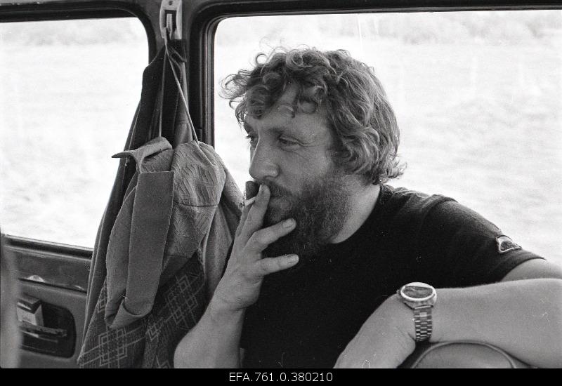 The film "Metscanners" shows. Operator Jüri Sillart