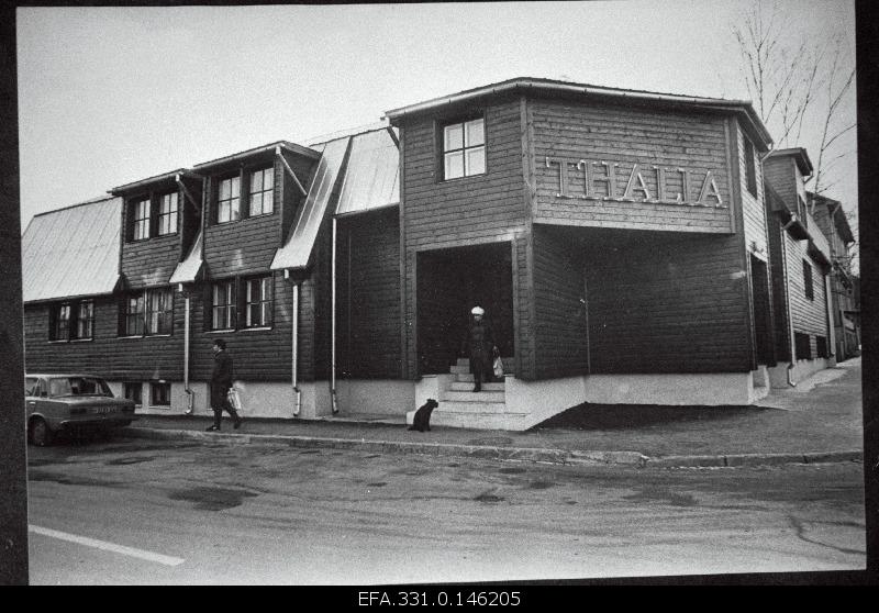 External view of the Tartu video centre Thalia.