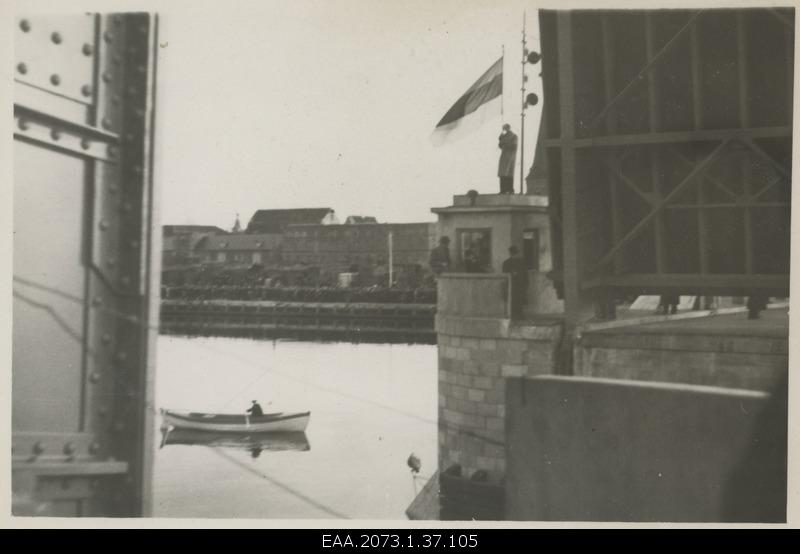 Opening of Pärnu Suursilla 06.11.1938, bridges resurrected