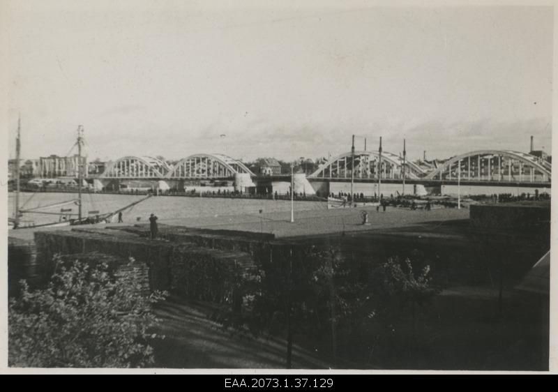 Opening of Pärnu Suursilla 06.11.1938, view of the bridge
