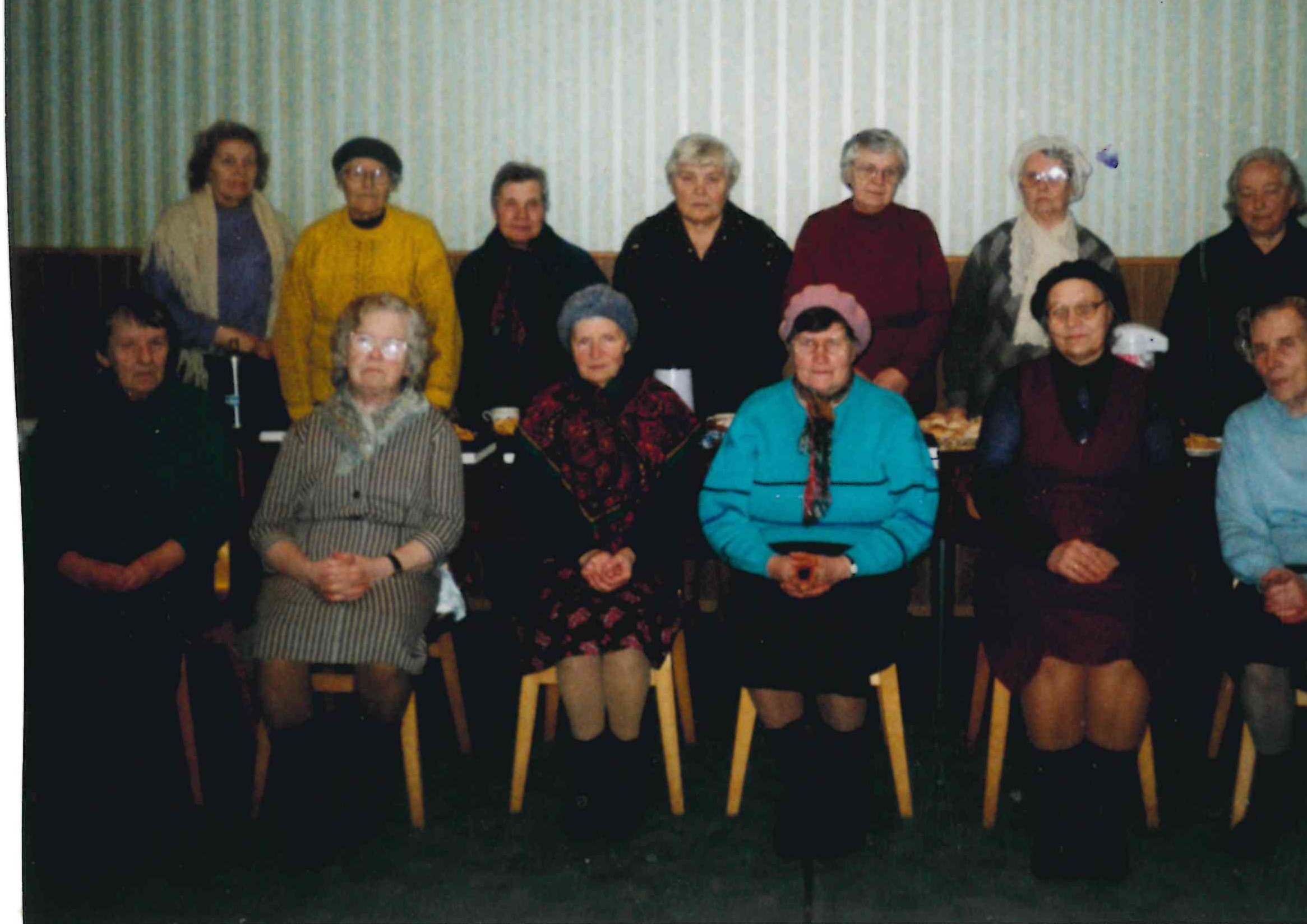 Participants from the older road class in 1999