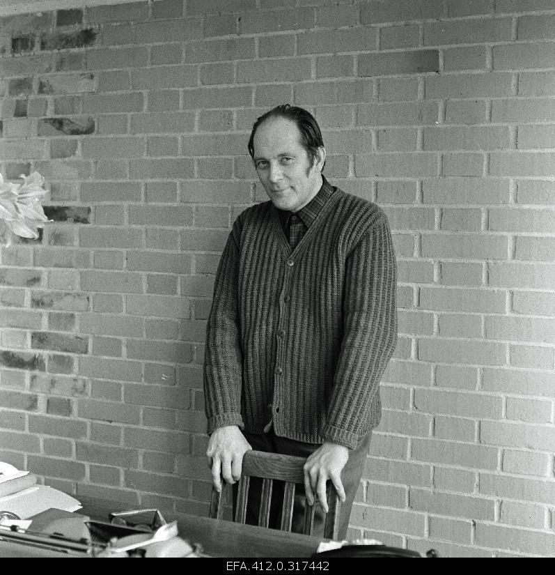 Writer Jaan Kross.