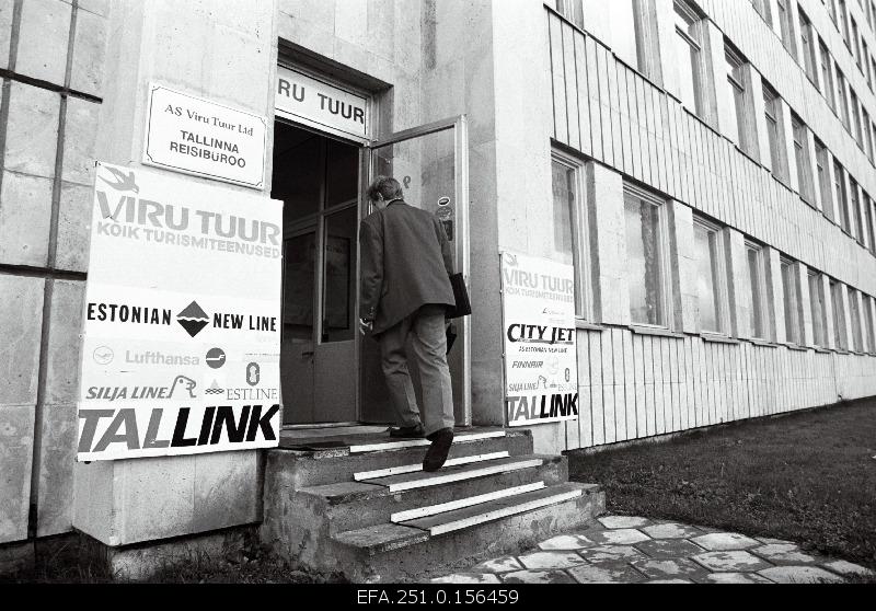 As Viru Tuur Ltd. building of Tallinn Travel agency.