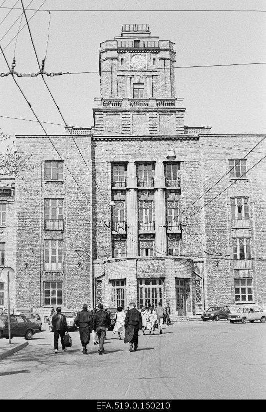 Tallinn University of Technology Faculty of Economics in Koplis.